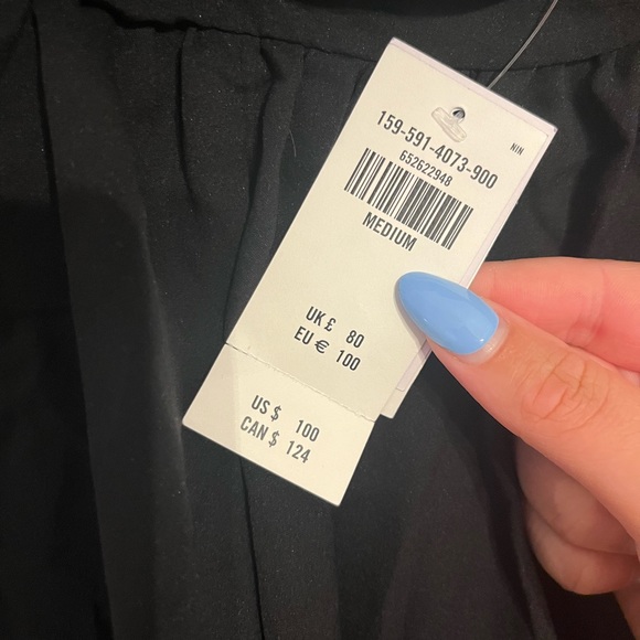 Medium Black Abercrombie Dress Brand New - Picture 3 of 5